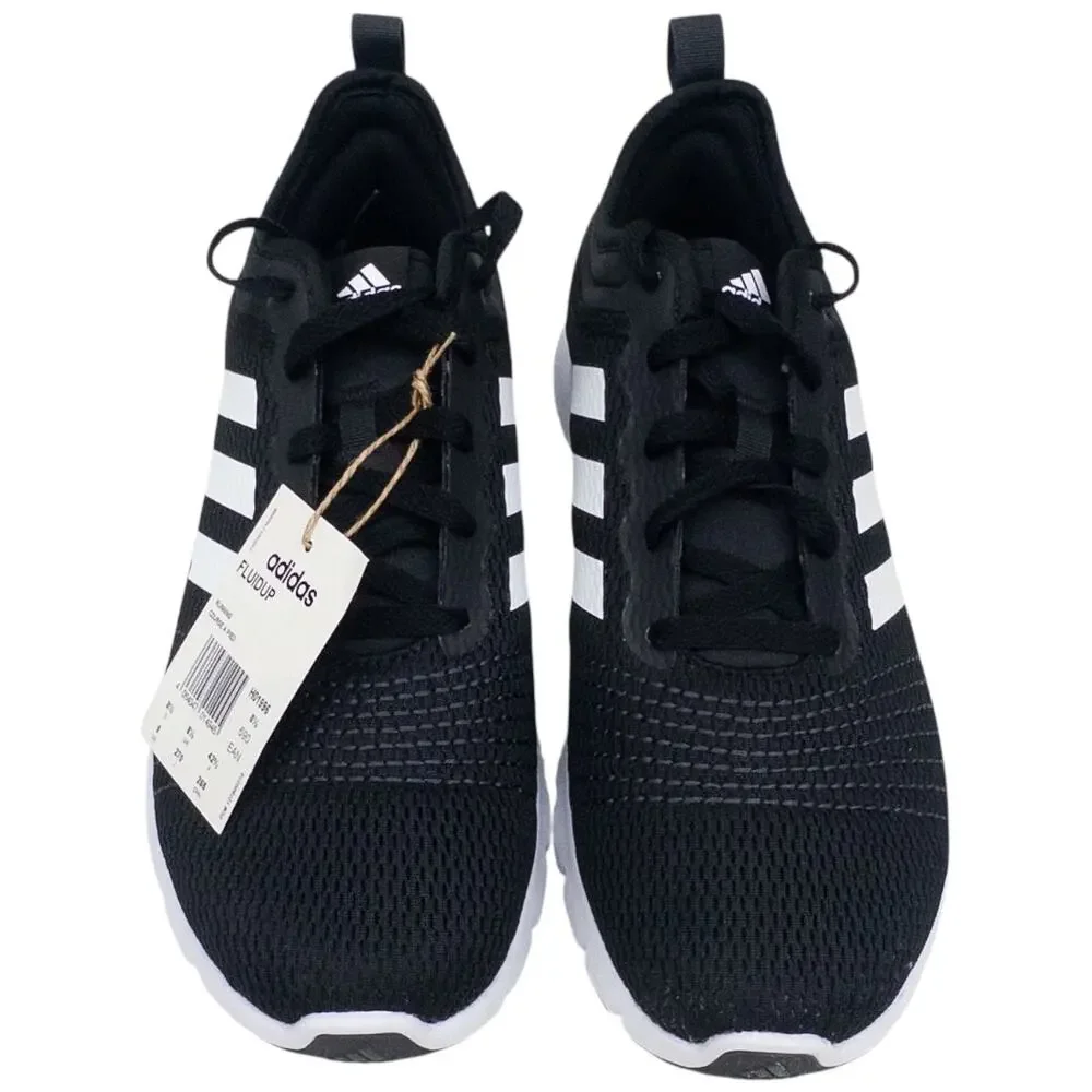 Adidas FLUIDUP Running Shoes Sneakers Men's size 9 Black White